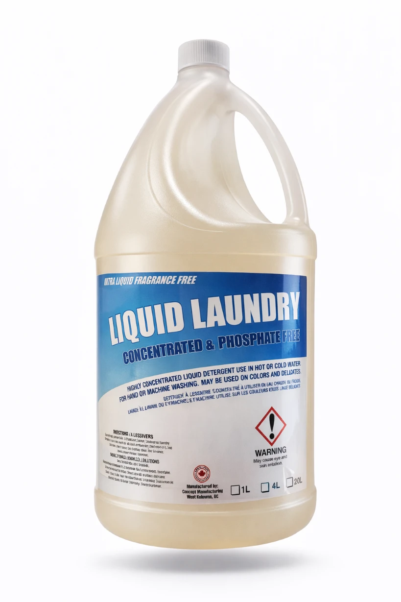 Concept Ultra Liquid Laundry Detergent, 4L